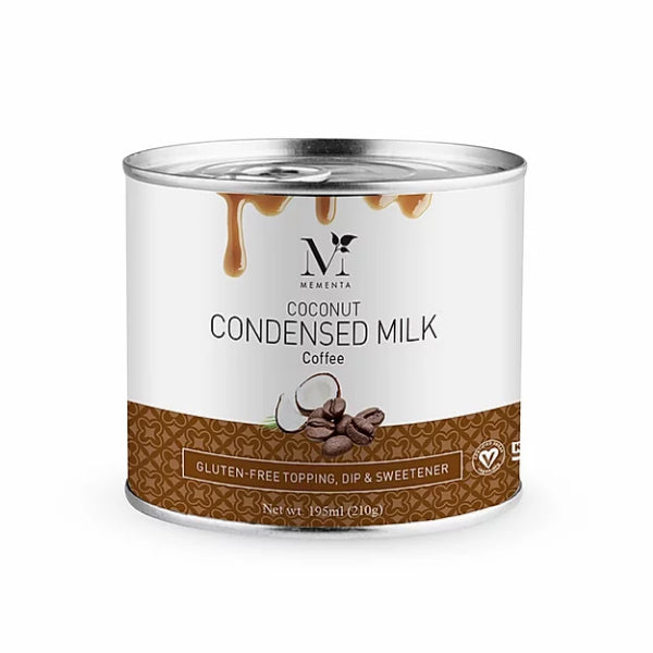 Coconut Condensed Milk - Coffee | Mementa Inc | Organic Coconut Cooking Ingredients, Plant Based Foods & Beverages, Vegan Meat Alternatives